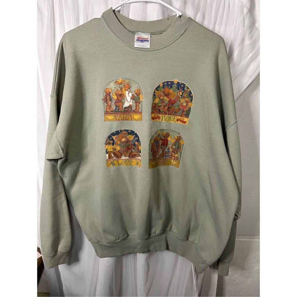 Vintage Holiday Bear Sweatshirt